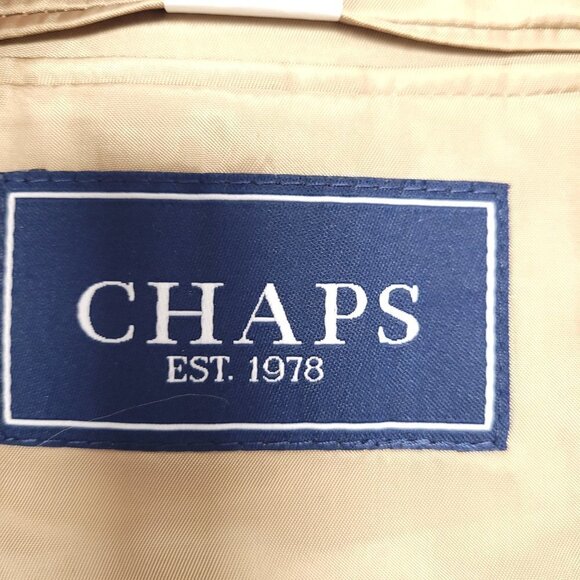 Chaps Mens 100% Silk Blazer Size 42R - Picture 8 of 8
